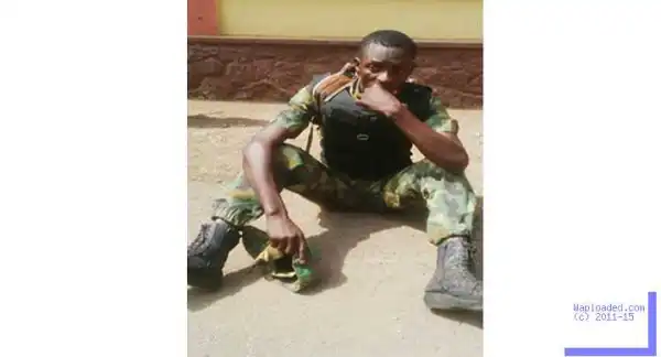 Photo: Police Arrests Fake Soldier And Truck-Load Of Cannabis